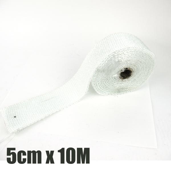 耐熱バンド サーモバンテージ エキゾーストラップ ホワイト ジクサー バンディット GSX-R250...