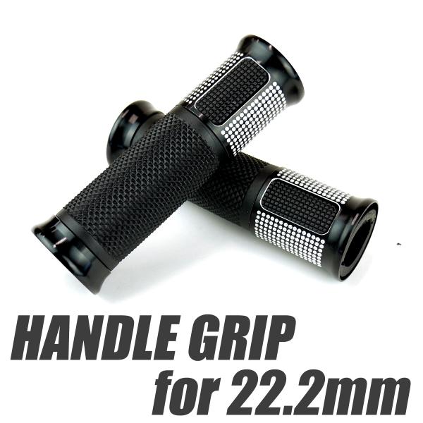 124mm ジェム 貫通型 グリップ 黒 ブラック CRF250L KLX250 Dトラッカー セロ...