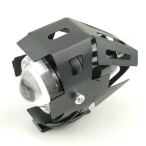 CREE U5 LEDプロジェクター スポット フォグ ライトブラック FTR223 CB223S XR250モタード CRF250L CB400SF CBR250R CRF250M XR100 XR50｜imtrading