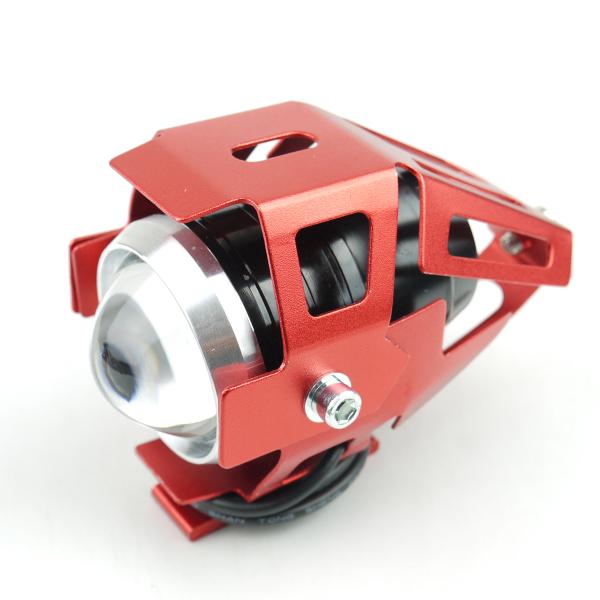 スポット フォグ ライトCREE U5 LEDプロジェクター レッド Dトラッカー250 KLX25...