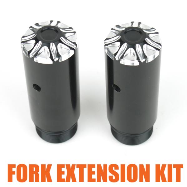 39mmフォーク用3インチ延長キット フォークジョイント スポーツスター ダイナ XL883 XL1...
