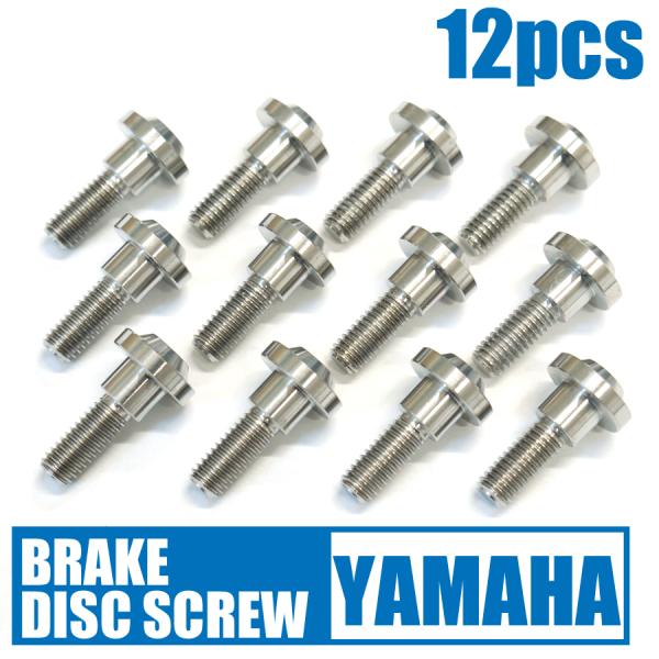 64チタン合金製 ブレーキディスクボルト ヤマハ用 M6×20 12本 XSR900 XJR1300...