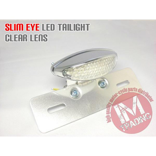 LEDテール ランプ クリア スリムアイ スティード マグナ シャドウ VT400S XR50 XR...