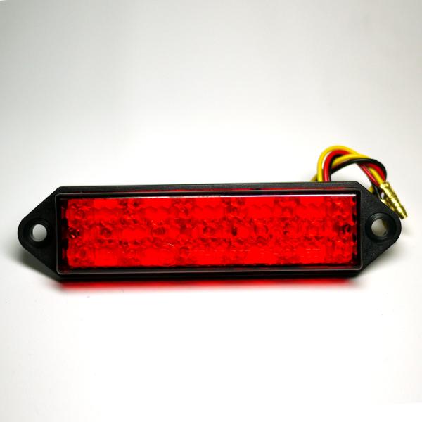 スクエアLEDテールランプB ボルト穴付きレッド Dトラッカー KLX250 KDX220SR KS...