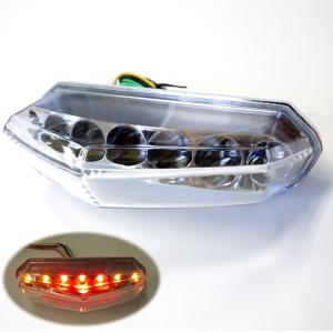 GSX400インパルス用LEDテールランプ スモークGK79A GK7CA IMPULSE ポン
