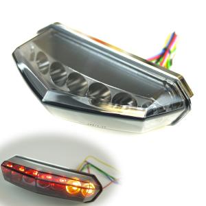 GSX400インパルス用LEDウインカー付きテールランプランプ スモーク