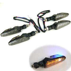 GSX400インパルス用LEDウインカー付きテールランプランプ スモーク