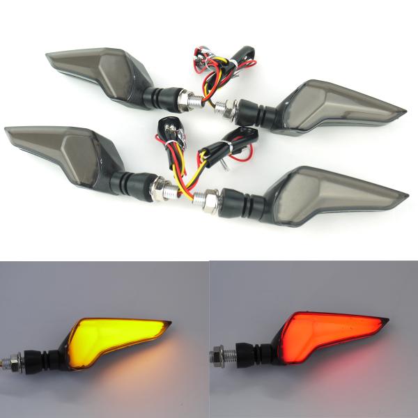 ゼファー ZRX400 Dトラッカー NINJA250 デュアルカラー イーグル LEDウインカー ...