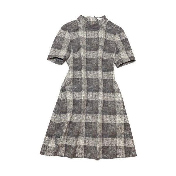 FOXEY NEW YORK COLLECTION フォクシー  チェック ハーフスリーブ ワンピー...