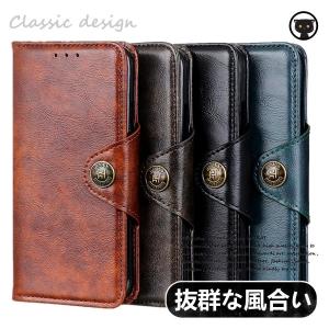 Redmi Note 9T 5G ケース 手帳型 メンズ レトロ Note 9T 5G ケース 男性 クラシック スマホケース Note 9T 5G スタンド カード収納 携帯ケース ベルト 高級感