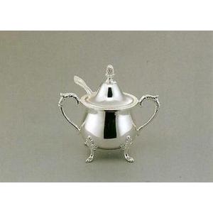 銀メッキ ティーポット 早川シルバー 菊縁ローズティーポット 5人用 銀鍍金 : 雑貨ギフト