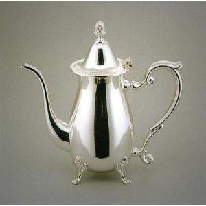 早川シルバー ティーポット 5人用 東型 洋白（ニッケルシルバー） 銀