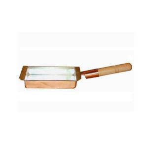 銅製 玉子焼器 関西型 １２ｃｍ 板厚約１.２ｍｍ 業務用 日本製｜imurasyoukai