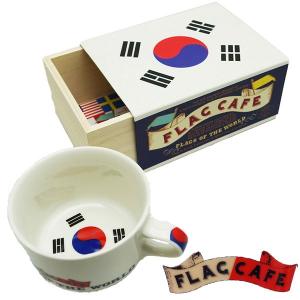 フラッグカフェ　マグカップ　韓国｜in-gift