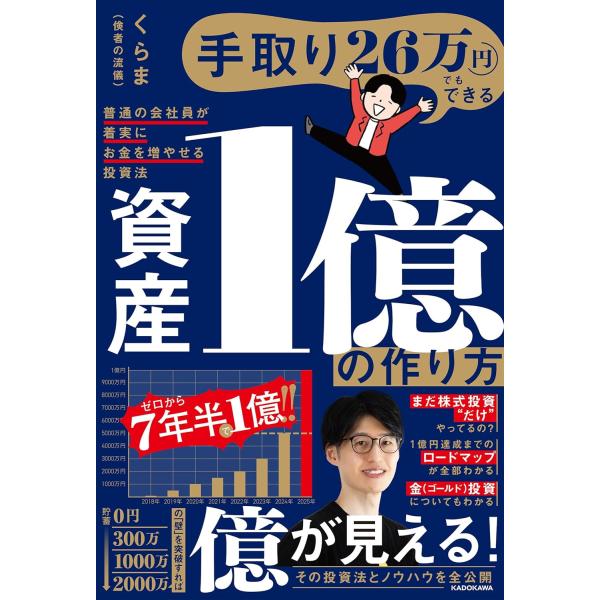 手取り26万円でもできる 資産1億の作り方 普通の会社員が着実にお金を増やせる投資法
