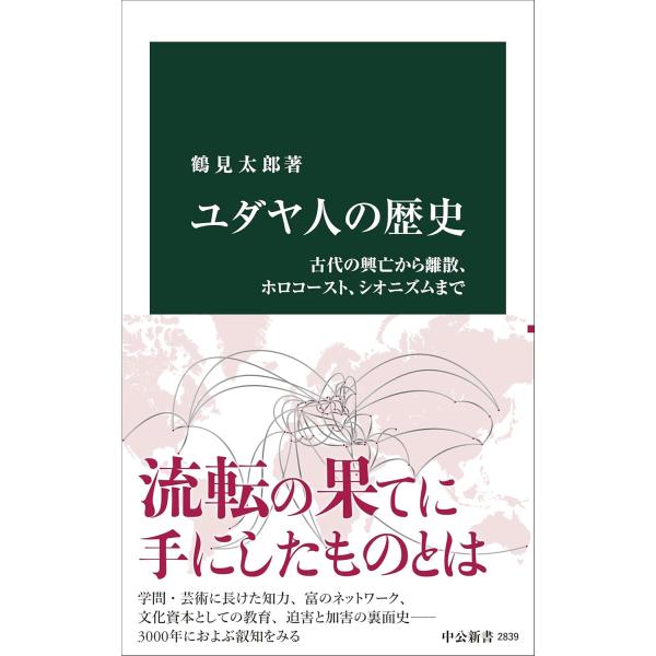 ユダヤ人の歴史-古代の興亡から離散、ホロコースト、シオニズムまで (中公新書 2839)
