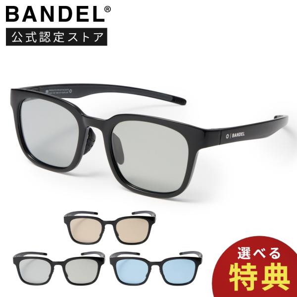 BANDELxELEBROU バンデル エレブロ 偏光サングラス スクエア ブラックフレーム BEL...