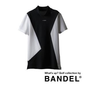 BANDEL BICOLOR L/S MOCKNECK SHIRTS L グレー BANDEL（バンデル） BANDEL GOLF ゴルフ BICOLOR L/S MOCKNECK SHIRTS