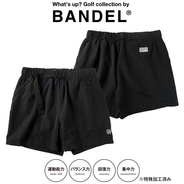 BANDEL ショーツ BELTED BAGGIESHORTS WG LOGO BG-NS002