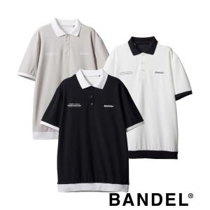 バンデル ゴルフ BANDEL golf ポロシャツ BICOLOR RIB S/S POLO SHIRTS BGS-4SLFPL｜in-store