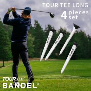 BANDEL バンデル ゴルフティー BANDEL TOUR TEE LONG 4 pieces set BG-TTL001｜in-store
