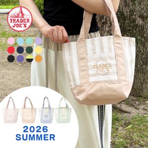 TRADER JOE'S トレーダージョーズ MINI CANVAS TOTE BAG エコバッグ