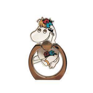 Moomin ムーミン スマホリング スマートフォン用ホルダーリング スノークのおじょうさん  フローレン 北欧雑貨｜in8store