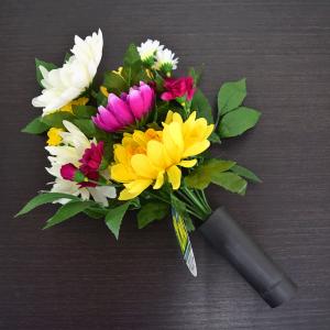 仏花 造花 光触媒 リアルアート仏花 1本 お...の詳細画像2