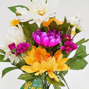 仏花 造花 一対 光触媒 リアルアート仏花 お...の詳細画像1
