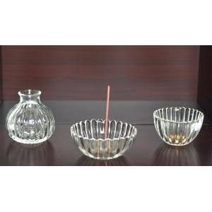 仏具 セット クリスタル ミニ 3点セット 香炉 花立て