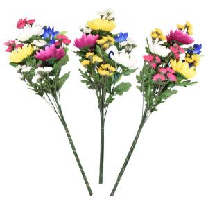 造花 お墓用 仏花 造花 仏花一対 (2束) ...の詳細画像1