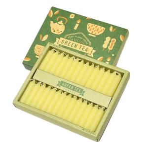 緑茶香り付きミニろうそく 56本