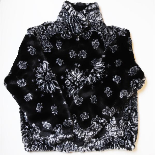 【未使用品】Supreme　Bandana Faux Fur Bomber Jacket　フォックス...