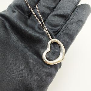 TIFFANY&Co.（ティファニー） 極 美品 オープンハート ネックレス