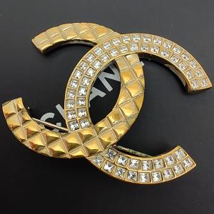 中古品 シャネル ココマーク ブローチ クリス...の詳細画像4