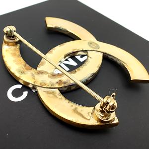 中古品 シャネル ココマーク ブローチ クリス...の詳細画像5