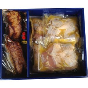 焼き豚P 焼豚・骨付き鶏若鶏セット