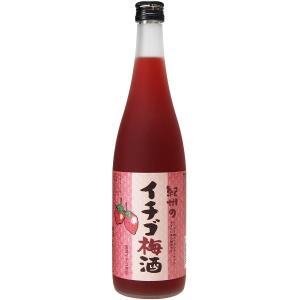 送料無料 中野BC 紀州のイチゴ梅酒 720ml×6本 ケース｜inageya-net