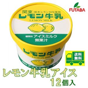 フタバ食品 レモン牛乳アイス12個入 産地直送 プレゼント お取り寄せ 栃木 アイスクリーム ギフト 詰め合わせ