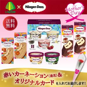 母の日 2024 ハーゲンダッツ バラエティギフトセット ギフト プレゼント 送料無料 アイスクリーム メッセージカード｜inageya-net