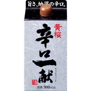 送料無料 黄桜 辛口一献 パック 900ml×6本 ケース