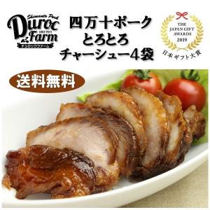 デュロックファーム 四万十ポーク とろとろチャーシュー4個セット