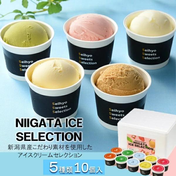 お歳暮 2025 ギフト 歳暮 アイスクリーム セイヒョー NIIGATA ICE SELECTIO...
