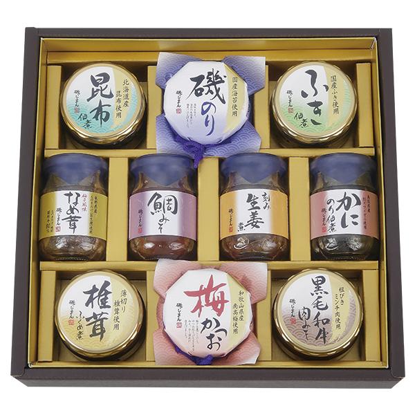 お中元 2025 ギフト 中元 佃煮 瓶詰 磯じまん ごはんのお供瓶詰セット 型番:MT-50 イナ...