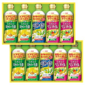 お中元 2025 ギフト 中元 油 オイル 日清オイリオ ヘルシーオイルギフト 型番:OP-50W イナゲヤお中元 御中元 いなげや 夏ギフト 人気 高級 お取り寄せ｜inageya-net