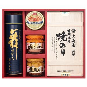 お中元 御中元 2024 ギフト 中元 カニ缶 のり 大森屋