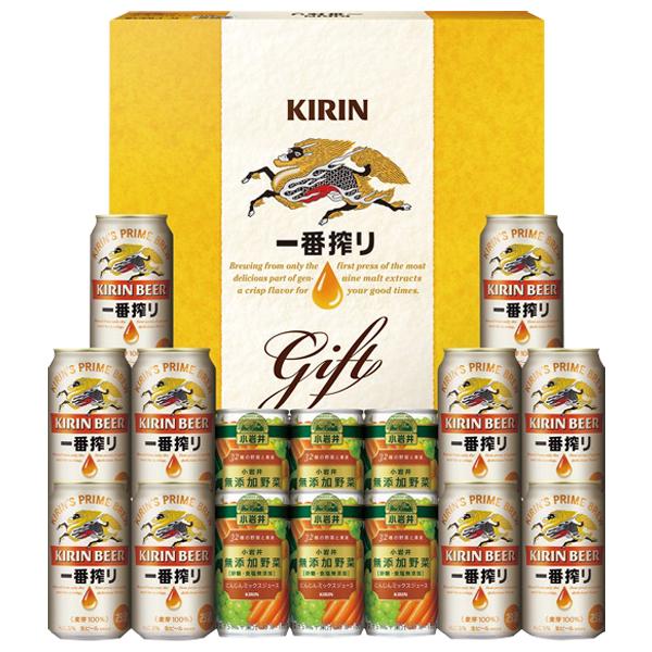 お中元 2024 ビール 一番搾り ジュース キリンビール キリンファミリーセット 型番:K-FM3...