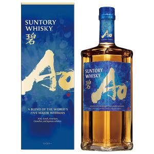 サントリー ワールドウイスキー 碧 Ao 43度 700ml 化粧箱入り : 酒の