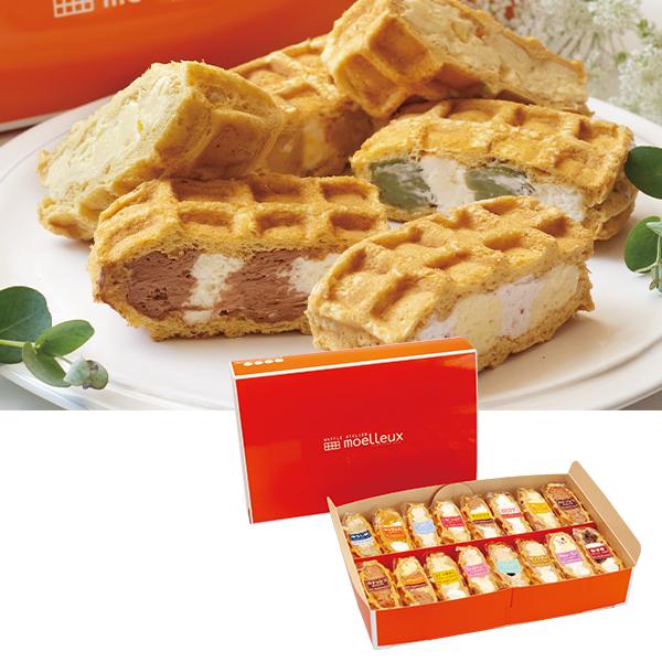 お歳暮 2025 ギフト 歳暮 スイーツ ワッフル ワッフルアトリエムエル ふんわりやわらかい冬アイ...