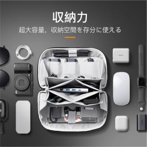 ガジェットポーチ 大容量 PC周辺小物 PCア...の詳細画像2